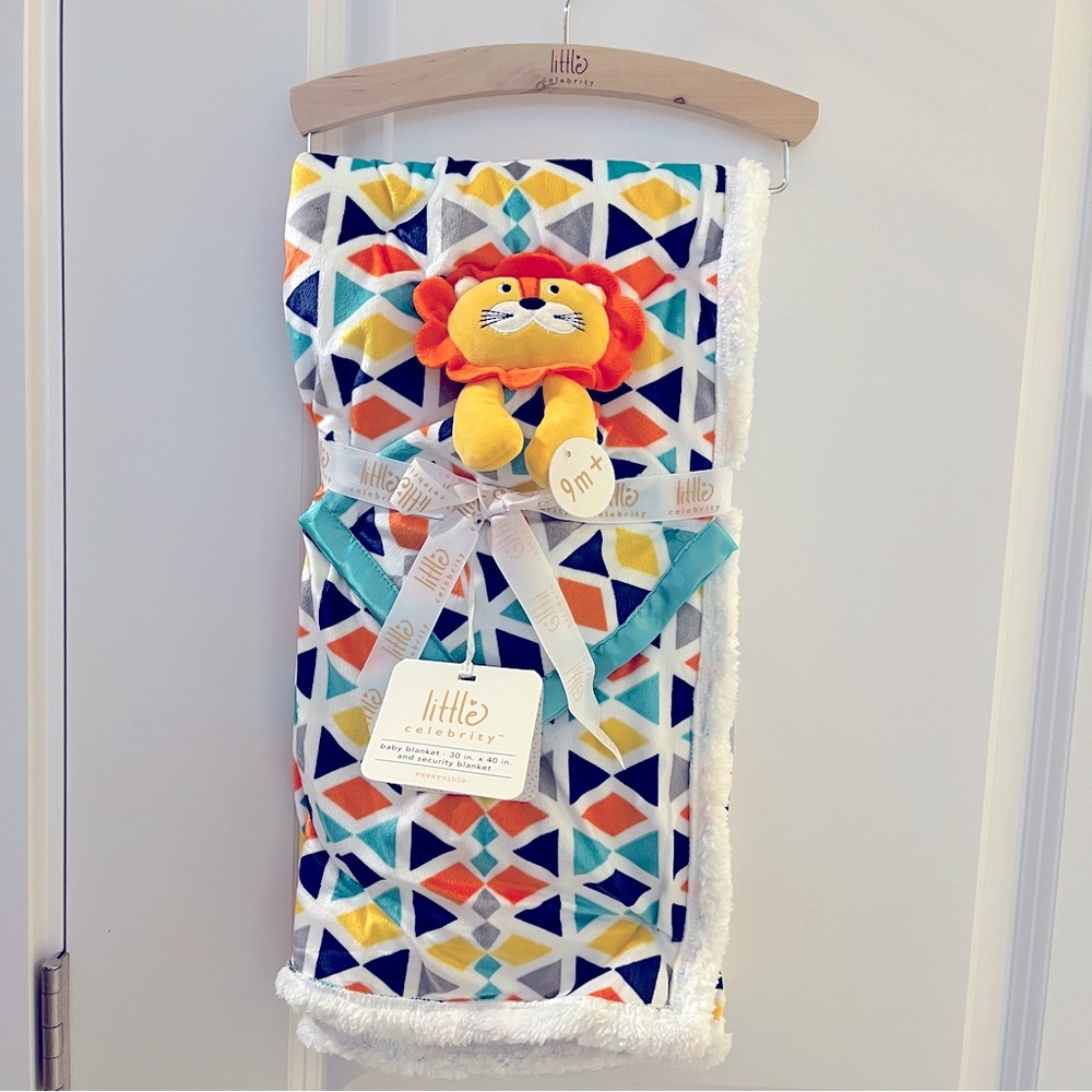 LITTLE CELEBRITY BABY BLANKET
